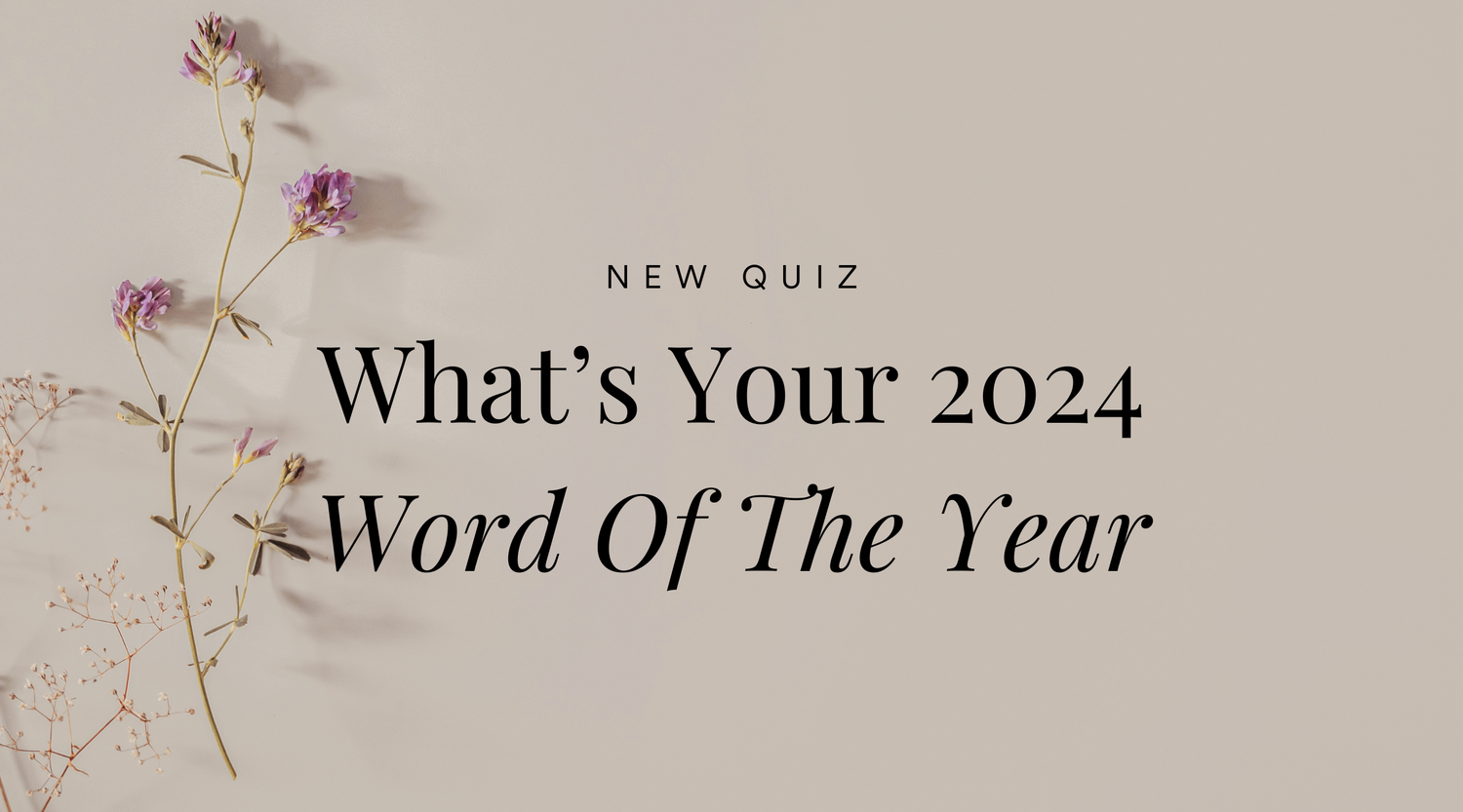 Dayspring Word Of The Year Quiz 2025