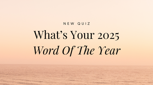 What's Your 2025 Word of the Year?