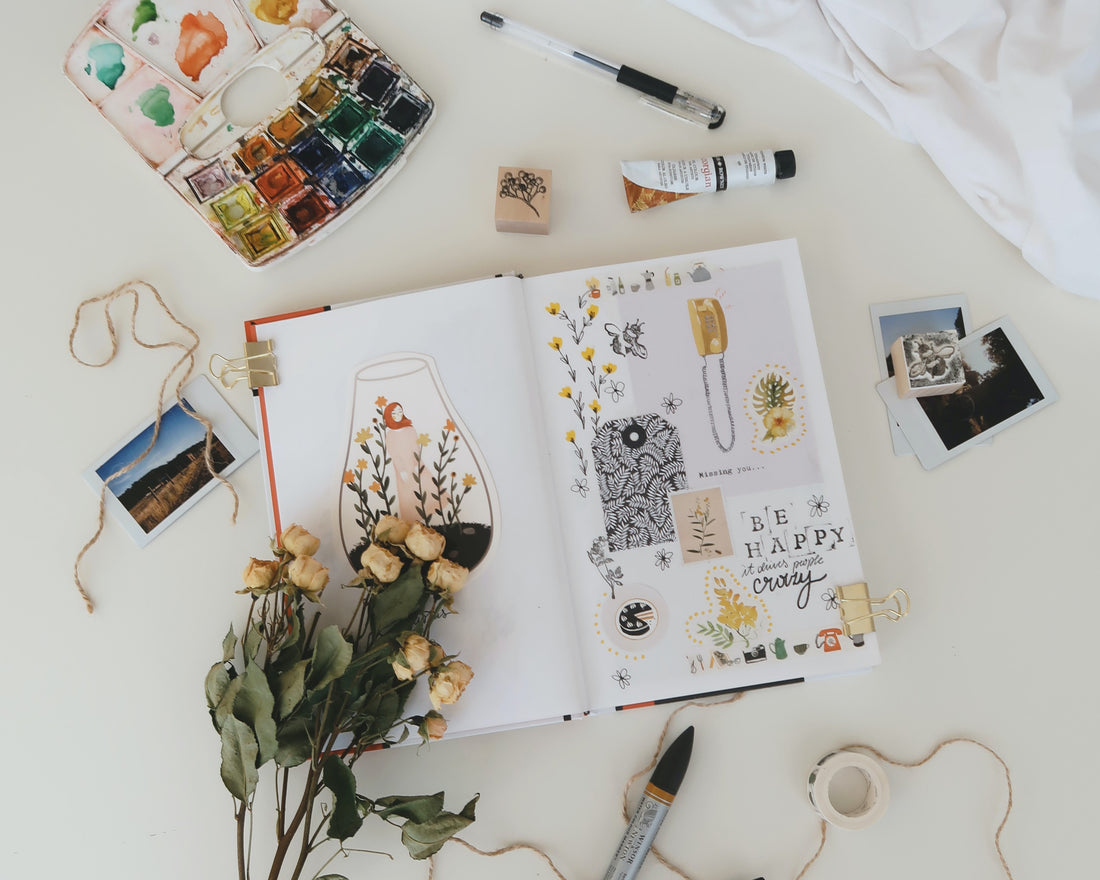 11 Ideas for Creating a Stylish Journal Collage