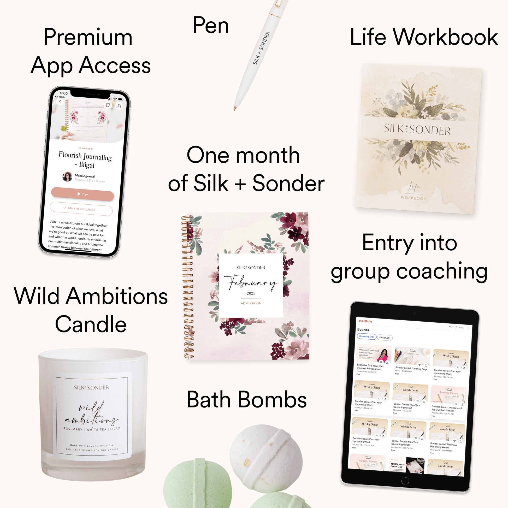 Silk + Sonder Self-Care Essentials Bundle